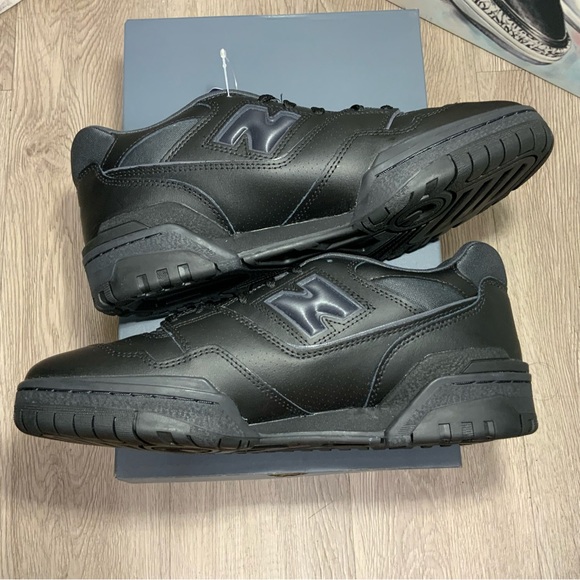 New Balance 550 Triple Black BB550BBB Sizes 10.5 Available Brand New - Picture 9 of 11